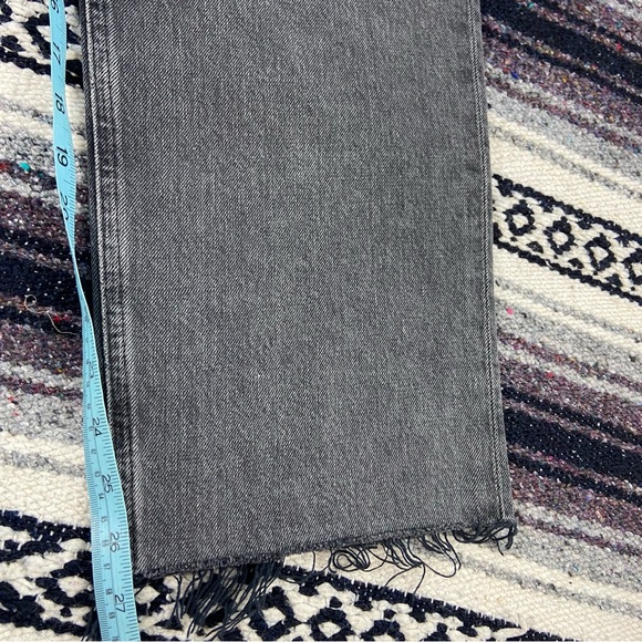 New NWT Citizens Of Humanity Grey Daphne Crop High Rise Free Fall Jeans Women’s - Picture 7 of 15